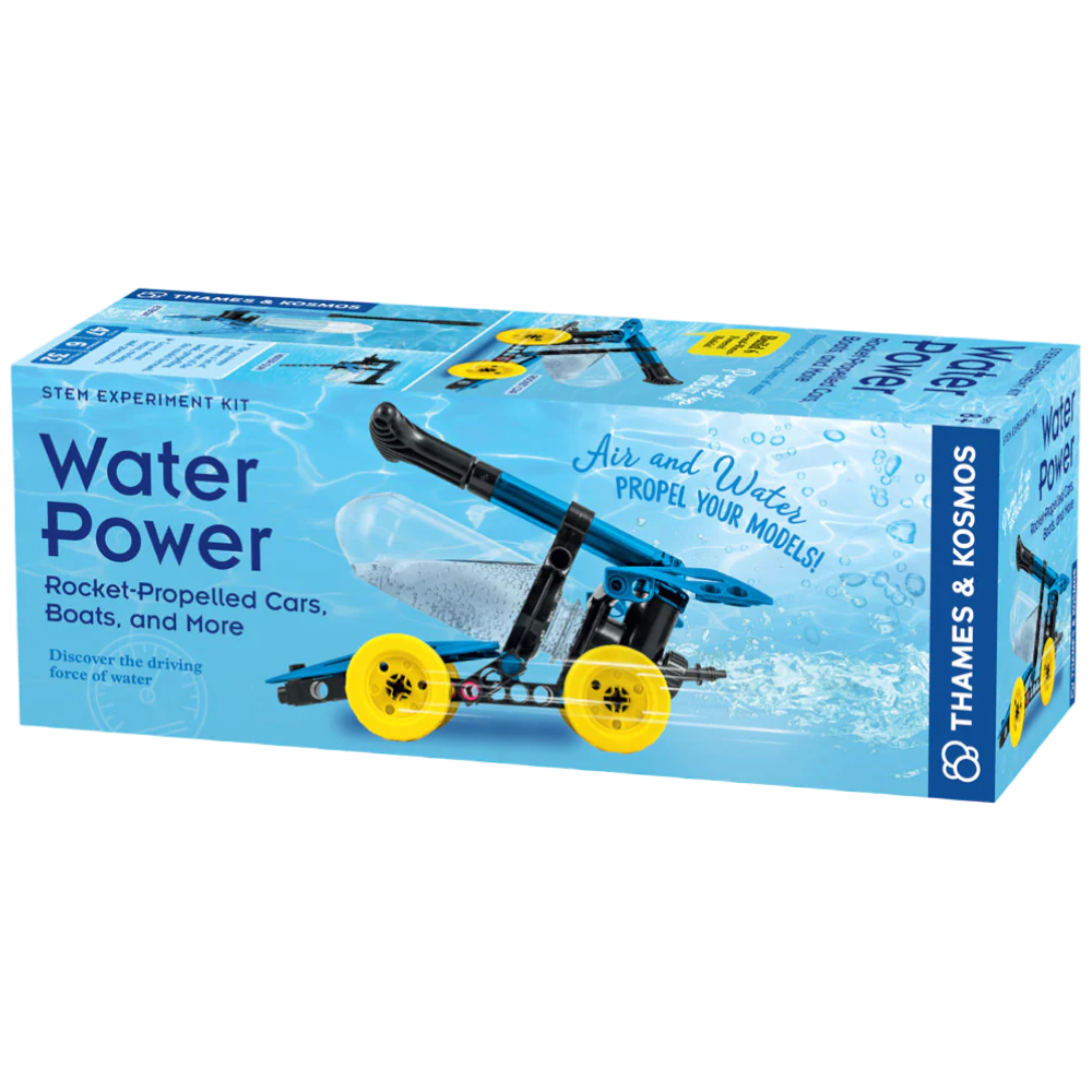 THAMES & KOSMOS Water Power Rocket-Propelled Cars, Boats and More