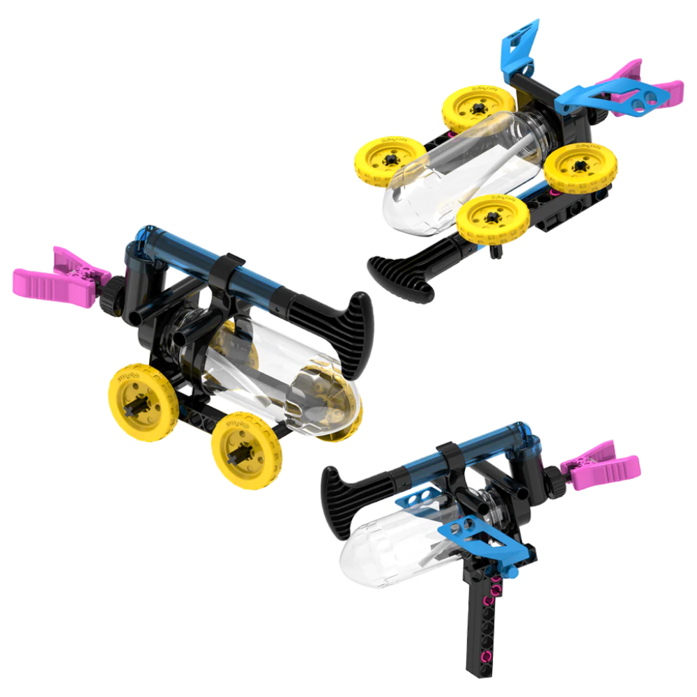 THAMES & KOSMOS Water Power Rocket-Propelled Cars, Boats and More