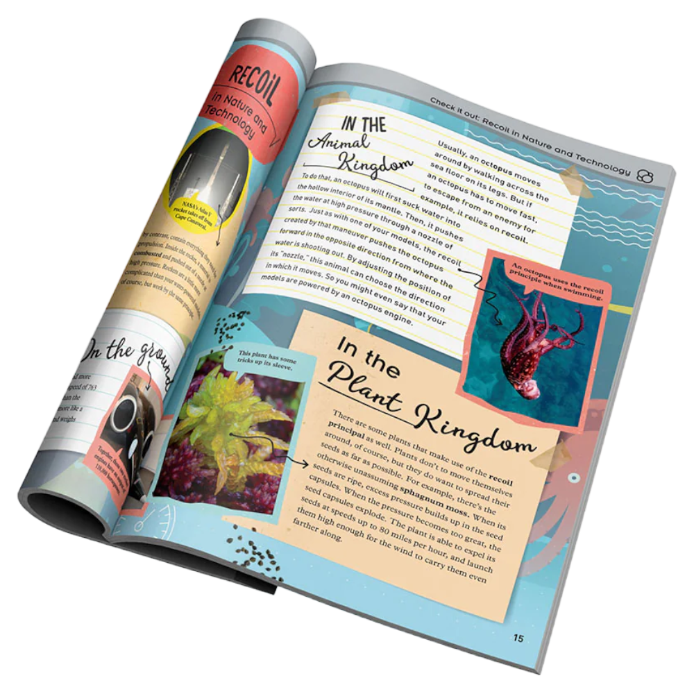 THAMES & KOSMOS Water Power Rocket-Propelled Cars, Boats and More