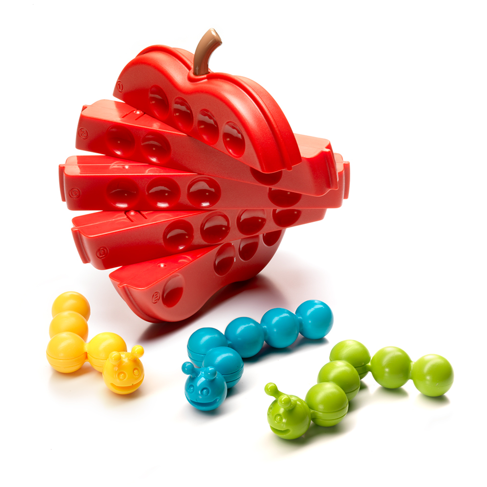 سمارت جيمز لعبة لوحية فردية "آبل تويست" مع 60 تحديًا، مناسبة للأعمار من 5 سنوات وحتى البالغين