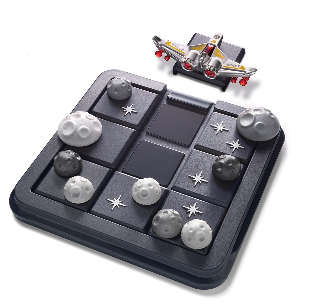 SmartGames Asteroid Escape Single Player Skill-Building Travel Game with 60 Challenges for Ages 8 - Adult