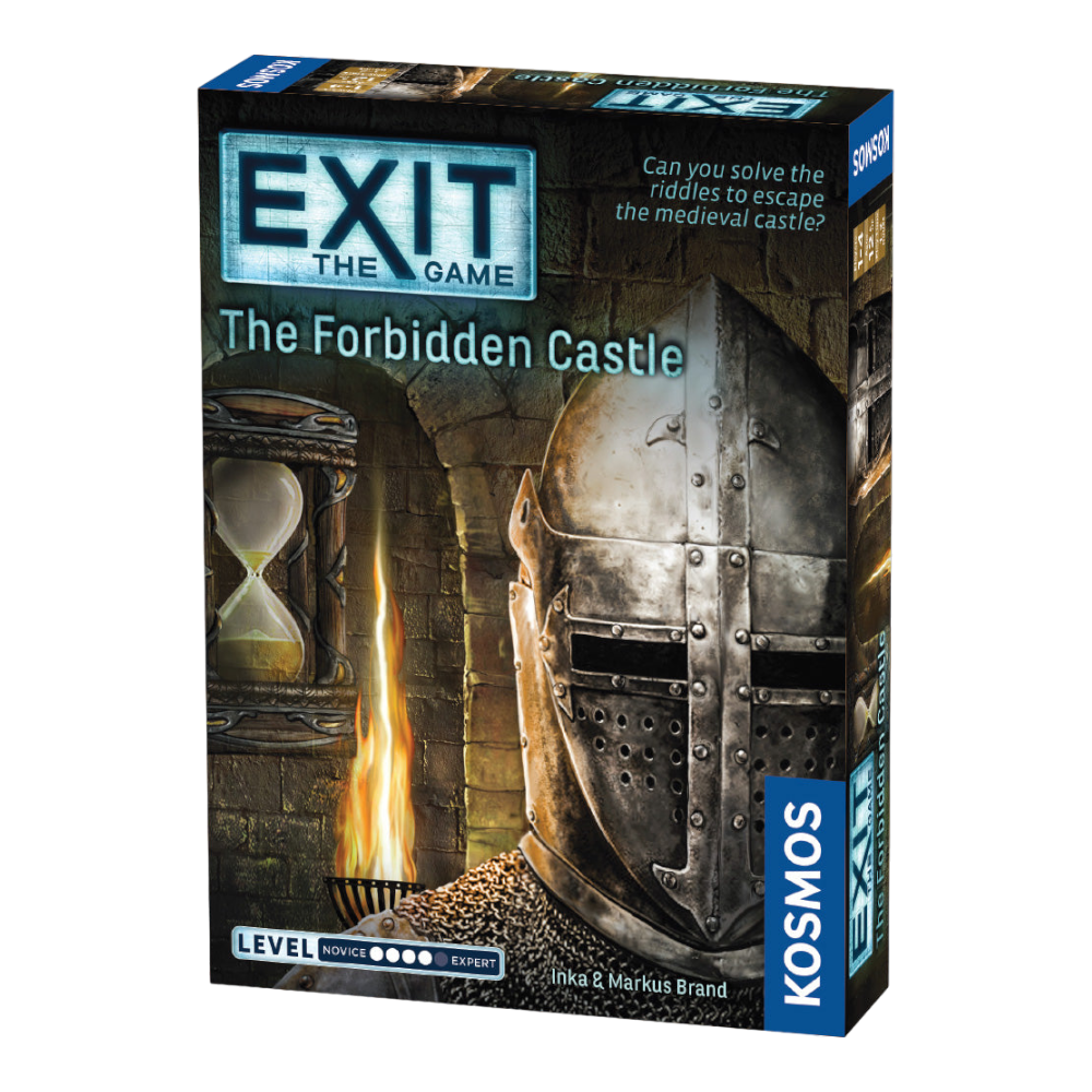 THAMES & KOSMOS Exit The Game The Forbidden Castle | Interactive Escape Room Experience| Cooperative | 1-4 Players | 12+ | Game for Kids and Adults