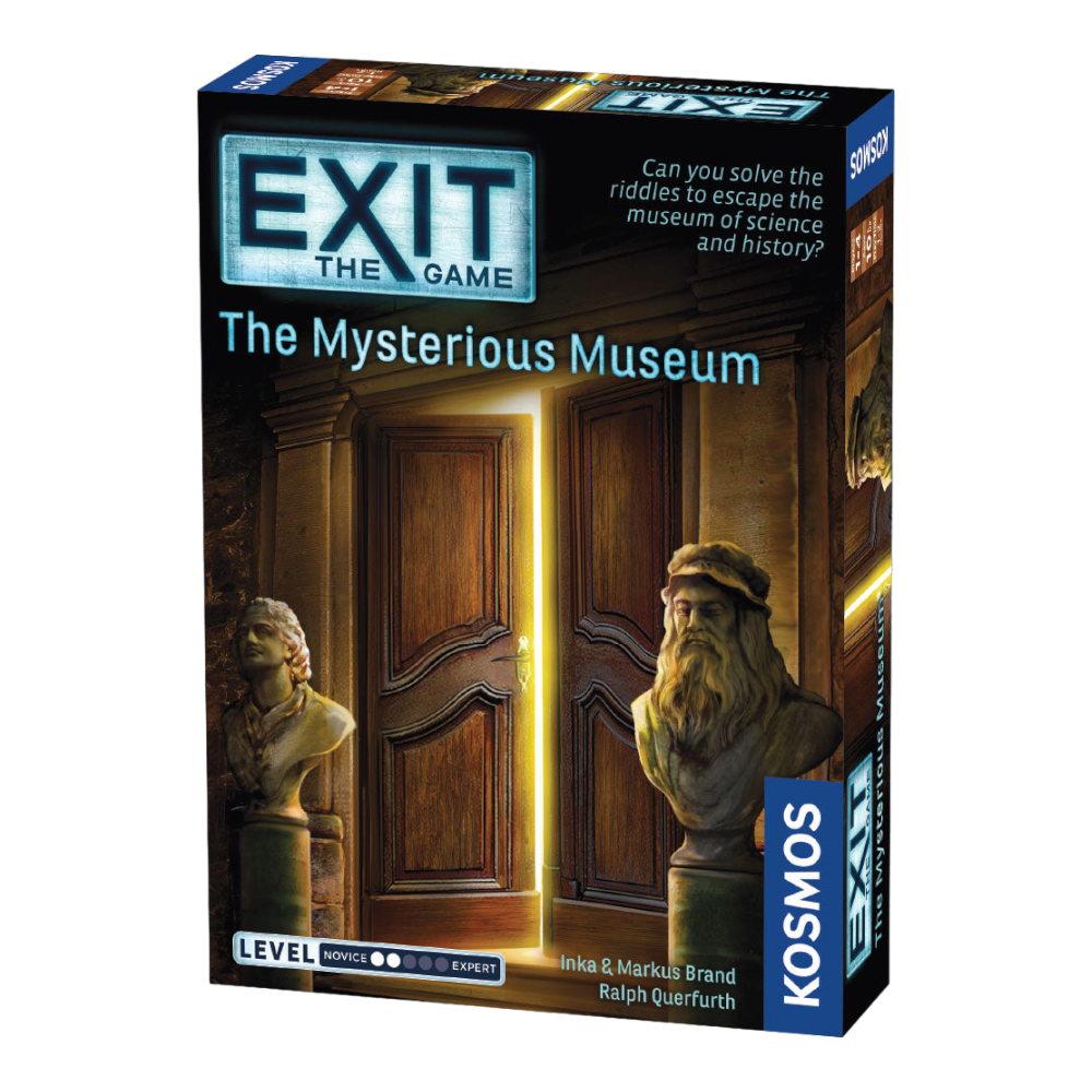 THAMES & KOSMOS Exit The Game The Mysterious Museum | Interactive Escape Room Experience| Cooperative | 1-4 Players | 10+ | Game for Kids and Adults