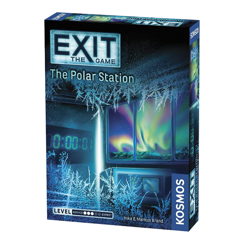 THAMES & KOSMOS Exit The Game The Polar Station | Interactive Escape Room Experience| Cooperative | 1-4 Players | 12+ | Game for Kids and Adults