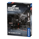 THAMES & KOSMOS Adventure Games The Gloom City File, Cooperative Card Games for Adults and Teens, Board Games for Game Night, For 1 to 4 Players, Age 16+ 