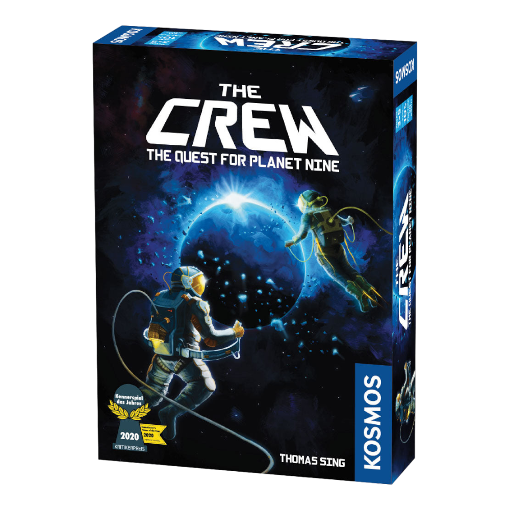 THAMES & KOSMOS The Crew The Quest For Planet Nine | Cooperative Trick Taking Game | 50 Different Missions | 3-5 Players | Ages 10+
