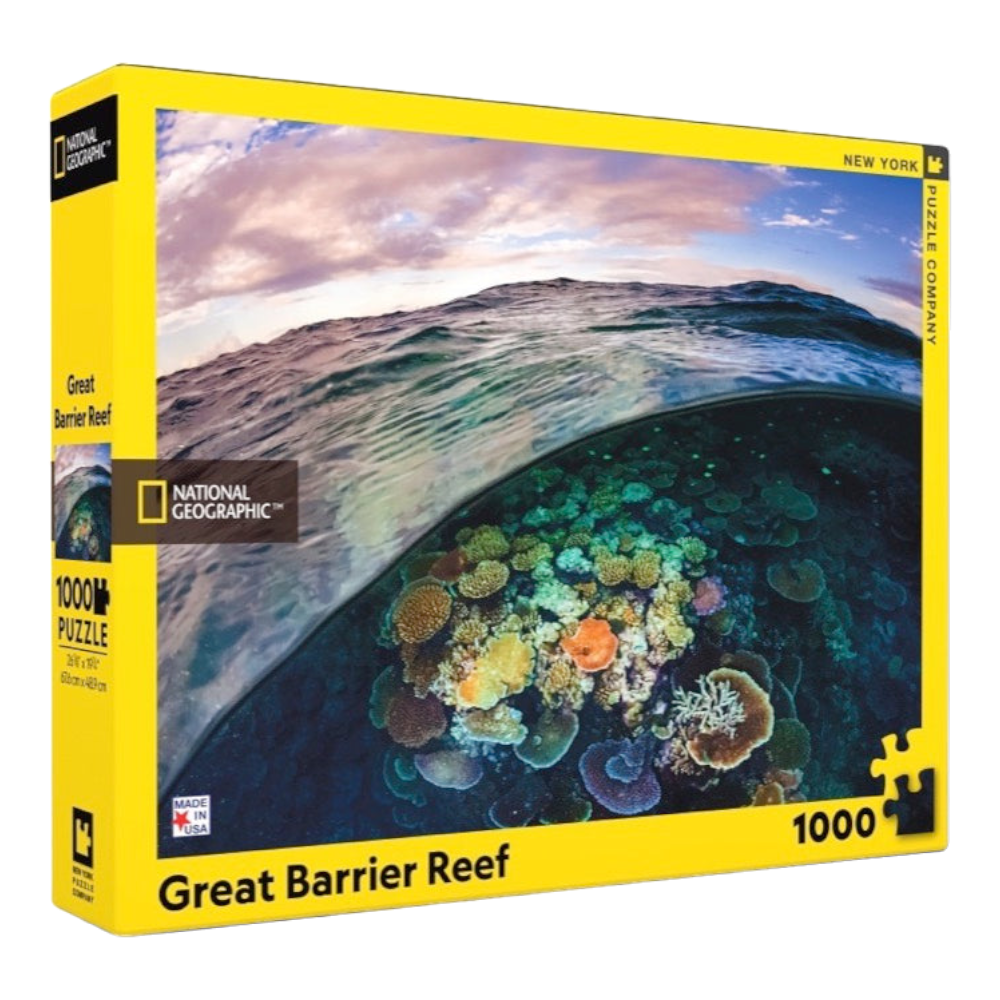 New York National Geographic Puzzle 1000 Pieces Great Barrier Reef