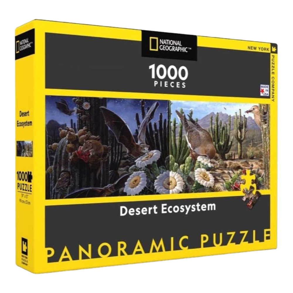 New York National Geographic Puzzle 1000 Pieces Desert Ecosystem