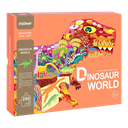 mideer Puzzle 280 Pieces Huge Animal-Shaped Dinosaur World