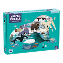 mudpuppy Puzzle 300 Pieces Shaped Arctic Life