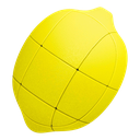 Mustard Fruit Cube 3x3 Lemon, Puzzle Toy for Kids, Best High Speed Turns Quick and More Precisely Puzzle Game (Fruit), Best Gift for Kids
