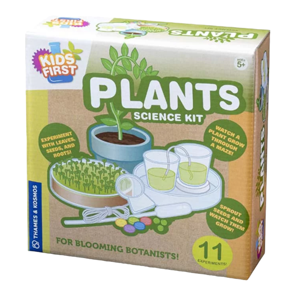 THAMES & KOSMOS Plants Science Kit for kids 5+ Years, 11 experiments, 20 manual pages