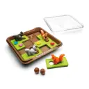 SmartGames Squirrels Go Nuts! Single Player Board Game with 60 Challenges for Ages 6