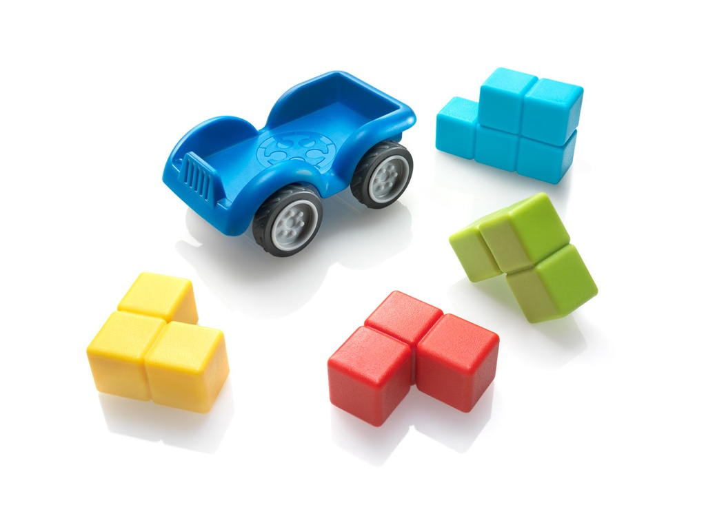 SmartGames SmartCar Mini Puzzle Game, a Fun, STEM Focused Cognitive Skill-Building Brain Game and Puzzle Game with 48 challenges  for Ages 6 and Up