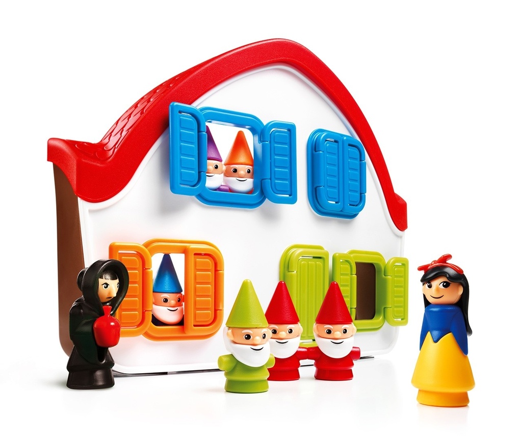 SmartGames SnowWhite, Educational Child Games for Kids 4-7 Years Old 3D Ingenious Games with 48 Challenges for Preschool Ages