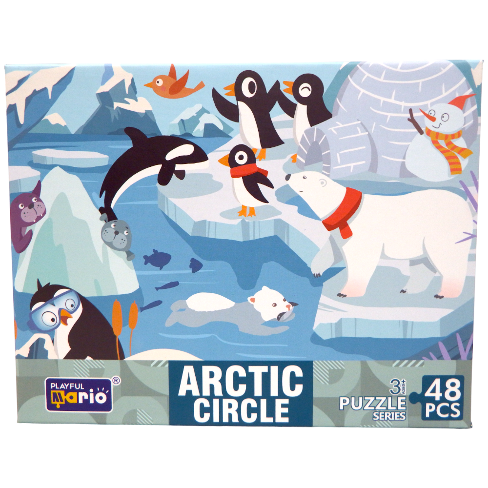 Puzzle Series Arctic Circle 60x44 cm 48 pcs HAO XIANG PLAYFUL Mario
