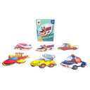 Puzzle Rescue Series Two or Three Pieces Puzzle 6 Patterns 17 pcs