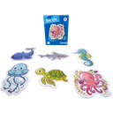 لغز الحياة البحرية: أحجية مكونة من قطعتين أو ثلاث قطع، 6 أنماط، 14 قطعة