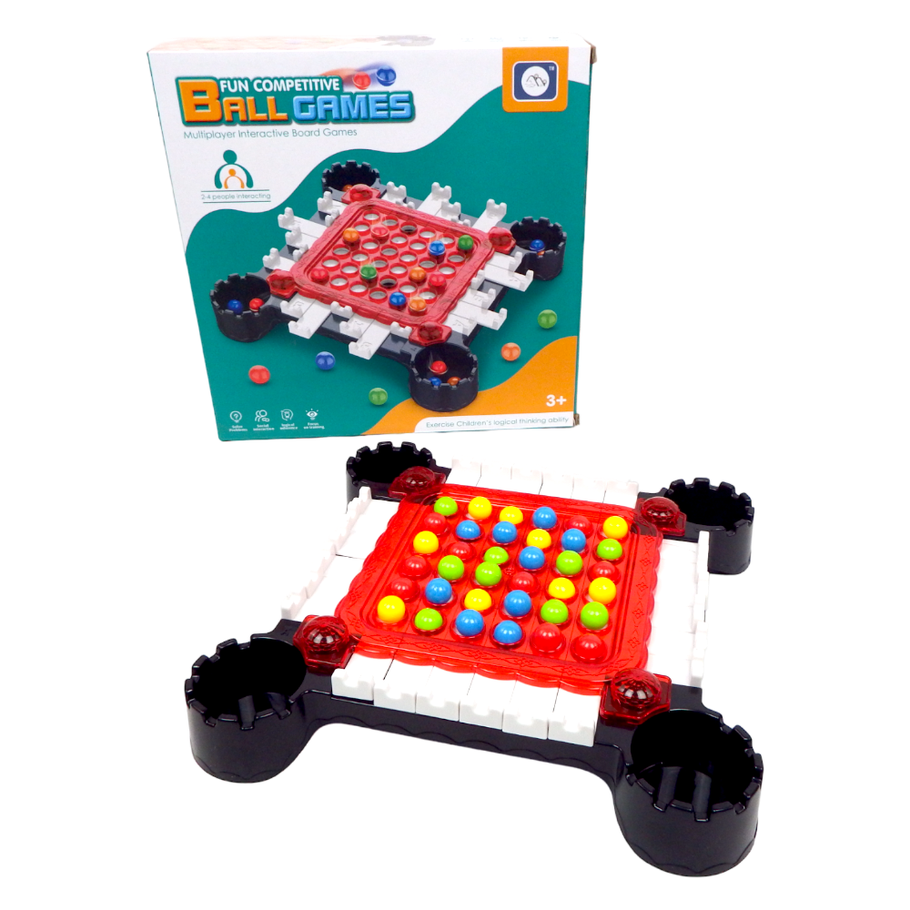Fun Competitive Ball Games, Multiplayer Interactive Board Games, Age 3+, 2-4 Players