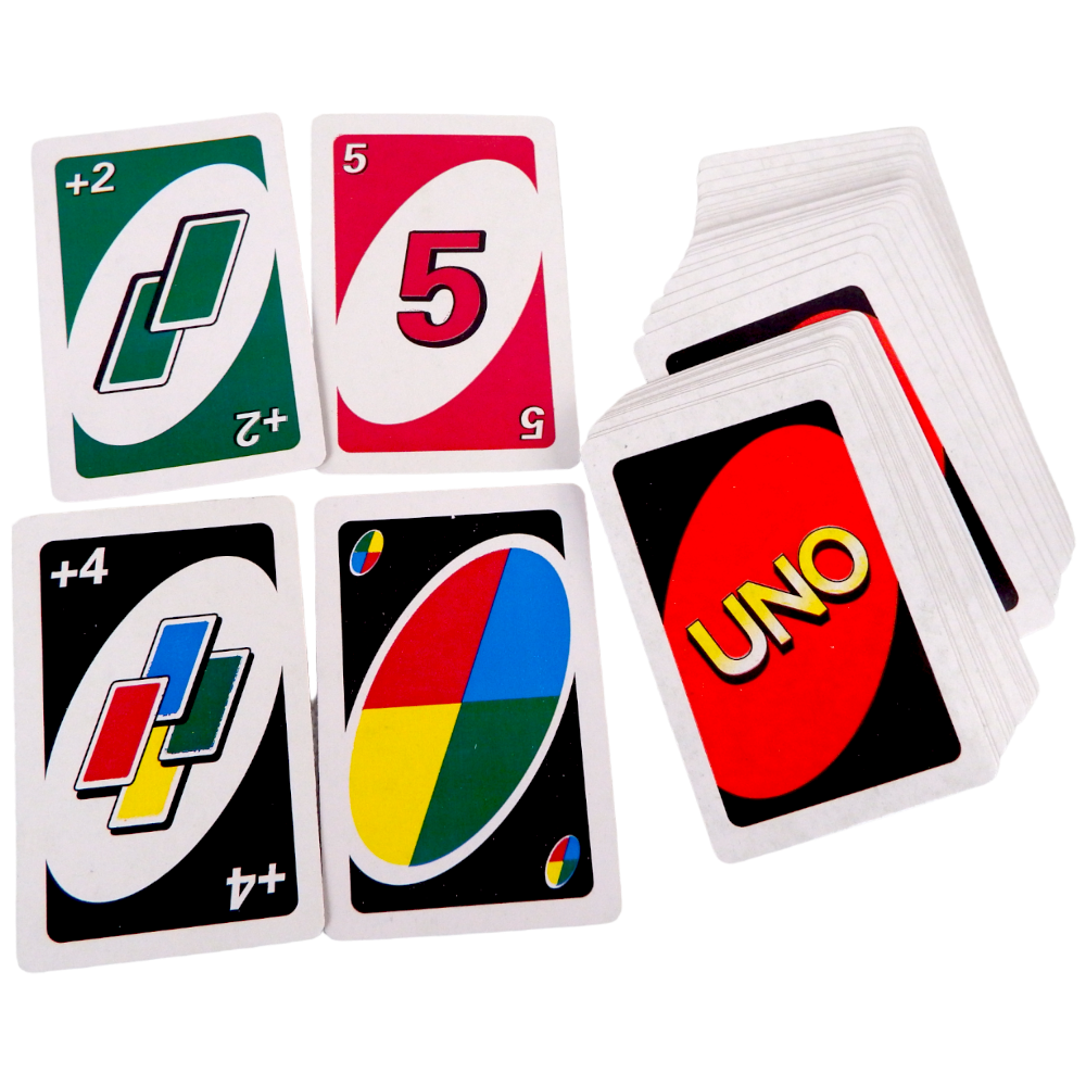 Uno Classic Card Game for Party 7+ Years, 2-10 Players