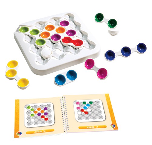 SmartGames Anti-Virus Single Player Board Game with 60 Challenges for Ages 8 - Adult