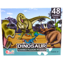 Puzzle Dinosaur 90x60 cm 48 Jumbo pcs Sun